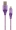 Gembird USB Male - Micro USB Male Premium cotton braided 2m Purple/White (CC-USB2B-AMMBM-2M-PW)