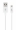 Gembird USB Male - Lightning Male 1m White (CC-USB2P-AMLM-1M-W)