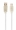 Gembird USB Male - USB Type C Male Premium rubber 2m White (CC-USB2R-AMCM-2M-W)
