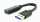 Gembird USB Male - USB Type C Female 0.1m Black (A-USB3-AMCF-01)