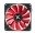Xilence 140x140x25mm 12V 4pin 900RPM Red (XPF140.R)