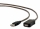 Kabelis Gembird USB Male - USB Female 10m Black (UAE-01-10M)