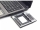 Montāžas rāmis Gembird Slim SATA 5.25 frame 2.5" 12.7mm (MF-95-02)