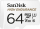 Sandisk High Endurance Video Monitoring microSDHC 64GB (SDSQQNR-064G-GN6IA)