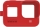 GoPro Sleeve + Lanyard Hero 8 Red (AJSST-008)