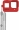 GoPro Sleeve + Lanyard Hero 8 Red (AJSST-008)