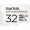 Sandisk microSDHC 32GB Card + Adapter (SDSQQNR-032G-GN6IA)