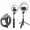 Mocco 4in1 Selfie Stick with 3-Tone LED Lamp / Tripod Stand / Bluetooth Remote Control (MOC-SELF-4IN1-VLOG)