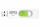A-DATA UV320 32GB White-Green (AUV320-32G-RWHGN)