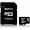 SiliconPower 8GB MicroSDHC + Adapter (SP008GBSTH010V10SP)