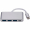 RoGer AD15641 USB-C Hub 3 x USB 3.0 / USB-C Silver (AD15641)
