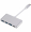 RoGer AD15641 USB-C Hub 3 x USB 3.0 / USB-C Silver (AD15641)
