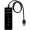 RoGer AD15651 USB 3.0 Hub 4 x USB 3.0 Black (AD15651)