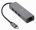 Gembird USB-C Gigabit network adapter with 3-port USB 3.1 hub (A-CMU3-LAN-01)