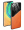 Mocco Lens Leather Back for Apple iPhone 12 Mini Orange (MC-LC-AP-IP12MINI-OR)