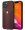 BMW Leather Back Case for Apple iPhone 13 Mini Dark Red (BMHCP13SRSPPR)