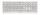 Cherry KC 1000 Pale Grey US (JK-0800EU-0)