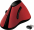 Logilink Ergonomic Vertical Mouse ID0159 Red (ID0159)