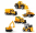 RoGer Construction Machinery 6pcs Set (RO-CON-SET-6)