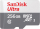 Sandisk Memory MicroSDXC 256GB (SDSQUNR-256G-GN3MN)