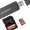 Axagon CRE-S2 Slim Super-Speed USB 3.0 Card Reader Black (CRE-S2N)