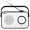 Aiwa R-190BW Black / White (R-190BW)