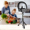 RoGer V14 Universal Tripod Stand for Selfie with LED Lamp (RO-V14-BK)