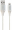 Gembird Premium Cotton Braided USB to 8-pin 2m Silver / White (CC-USB2B-AMLM-2M-BW2)