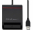 Qoltec ID Card / Smart Card USB 2.0 Plug & Play with 85cm Cable Reader Black (50642)