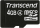 Transcend 4GB MicroSDHC (TS4GUSDC4)