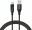 Kabelis Savio USB-A Male - USB Type-C Male with Digital Display 1m (CL-172)