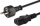 Kabelis Savio Schuko (M) Power Cable – IEC C13 1.8m (CL-138)