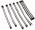 PSU Cable Extenders Kolink Core 6 Cables Black / White (COREADEPT-EK-BWH)
