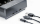 Bateriju lādētājs Gembird USB 4-slot Ni-MH + Li-ion Fast Battery Charger Black (BC-USB-02)