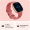 Viedpulkstenis Fitbit Versa 4 Pink Sand / Copper Rose (FB523RGRW)