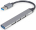 USB Centrmezgls Gembird 4-port USB 3.1 Silver (UHB-U3P1U2P3-02)