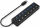 USB Centrmezgls Gembird USB 3.1 Powered 7-port Hub with Switches Black (UHB-U3P7P-01)