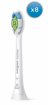 Zobu birstes uzgaļi Philips Sonicare W2 Optimal White 8gab White (HX6068/12