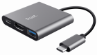 Docking station Trust Dalyx 3-in-1 Multiport USB-C Grey (23772