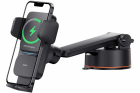 Phone holder Baseus Wisdom Auto Wireless Charger 15W Black (CGZX000101