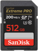 Atmiņas karte SanDisk Extreme PRO 512GB SDXC  (SDSDXXD-512G-GN4IN