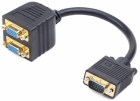 VGA splitter cable Gembird 0.2m (CC-VGAX2-20CM